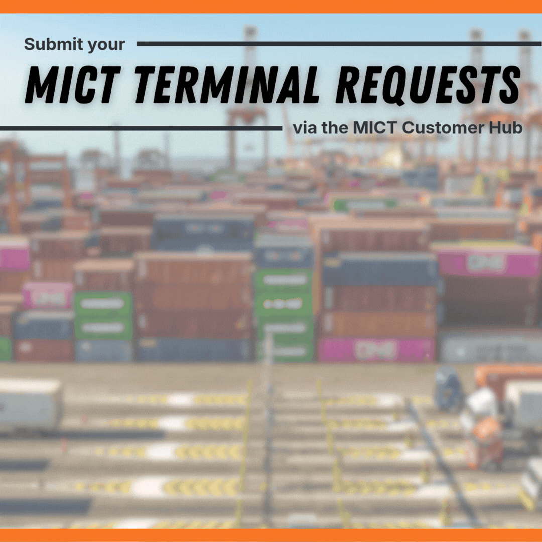 Advisory What requests can you file via the MICT Terminal Request page in MICT Customer Hub?